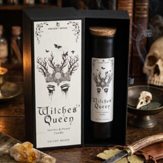 Candela Rituale "Witches' Queen" – Successo e Potere Velvet Moon.