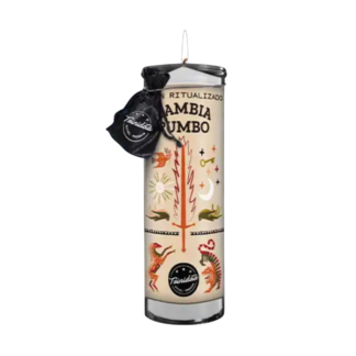 Velón ritualizzato “Cambia Rumbo” (cambia rotta).