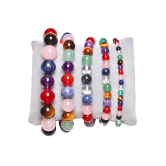 Bracciale 7 chakra 6mm