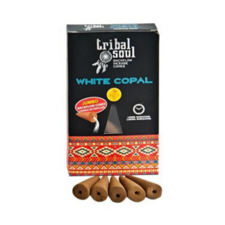 Backflow Incense Cones “White Copal” (Jumbo, long duration)
