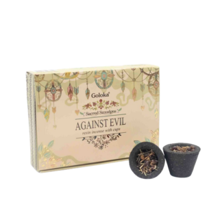 Sacred Smudges – Against Evil (resin incense with cups)