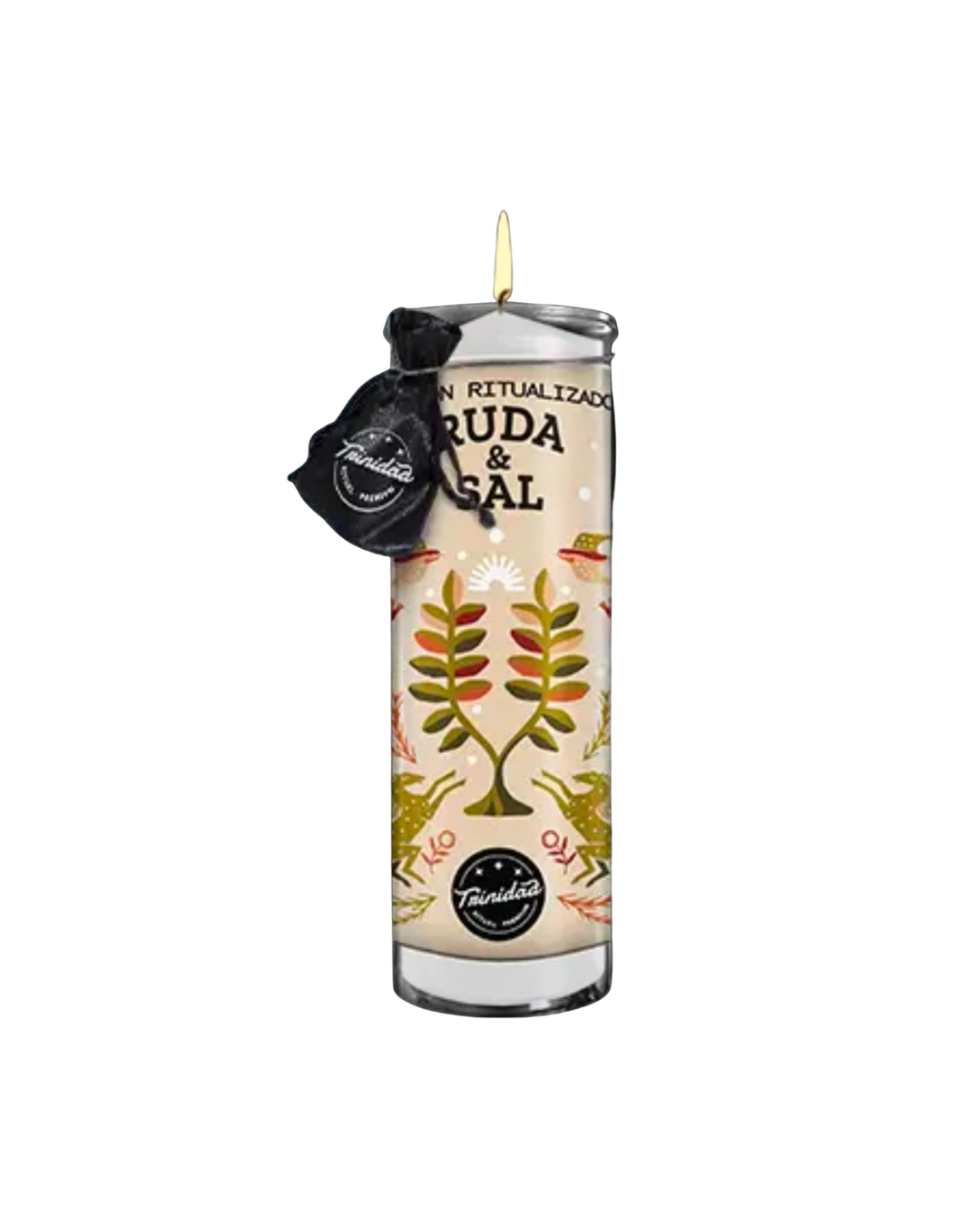 Velón ritualizzato “Ruda & Sal”.