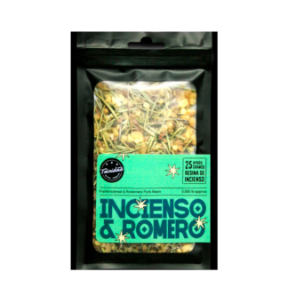 Resina “Incenso & Romero” (Frankincense & Rosemary Pure Resin), circa 25 g.