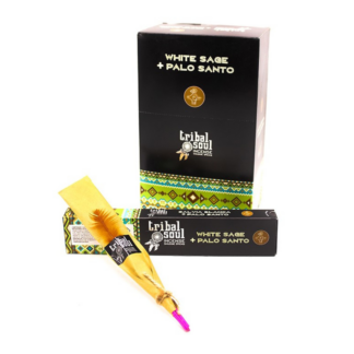 Incenso Smudge Sticks Tribal Soul – White Sage + Palo Santo