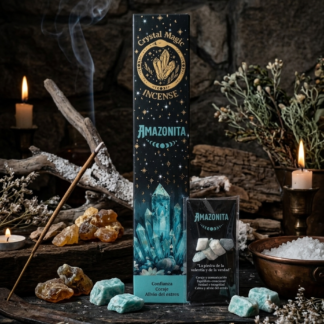 Incenso Crystal Magic - Amazzonite