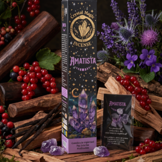 Incenso Crystal Magic - Ametista