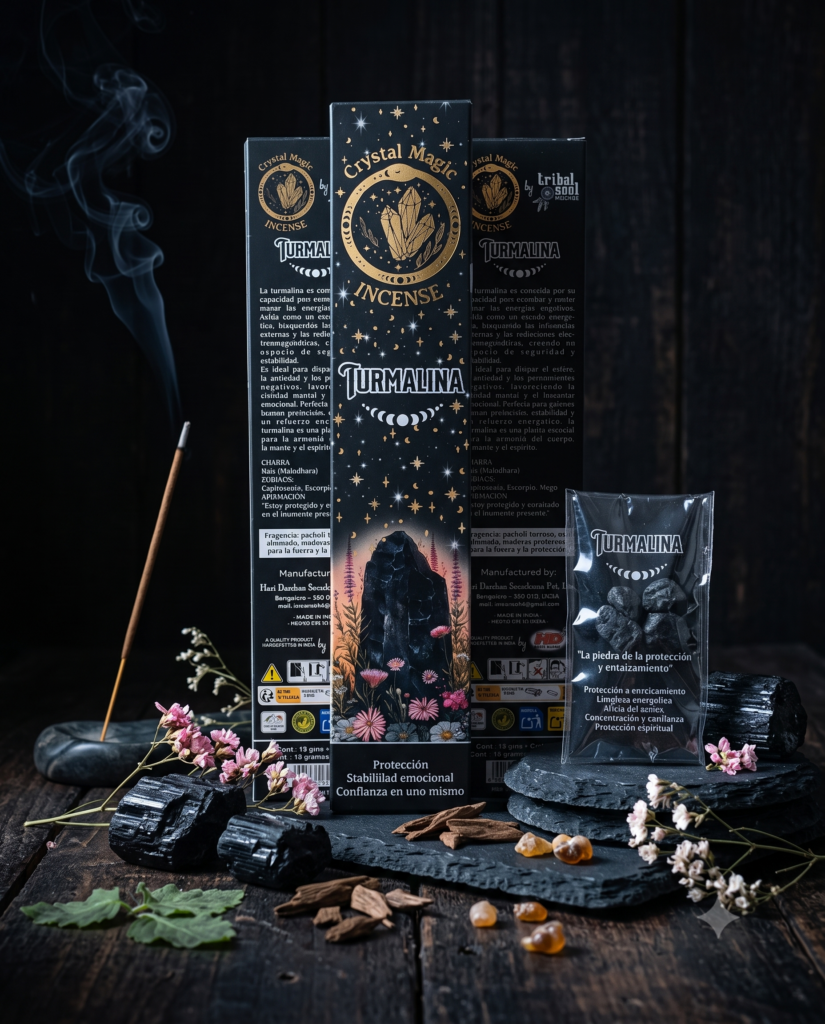 Incenso Crystal Magic - Tormalina