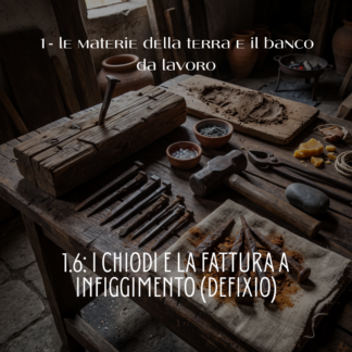 1.6: I CHIODI E LA FATTURA A INFIGGIMENTO (DEFIXIO)