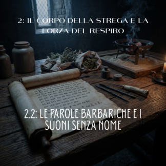 2.2: LE PAROLE BARBARICHE E I SUONI SENZA NOME